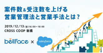 案件数&受注数をあげる営業管理法と営業手法とは?